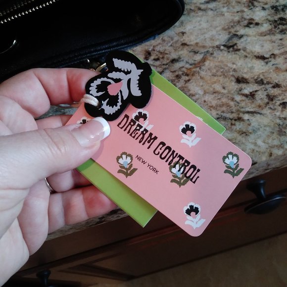 Dream Control Denim & Faux Leather Tote Purse NWT - Picture 7 of 8